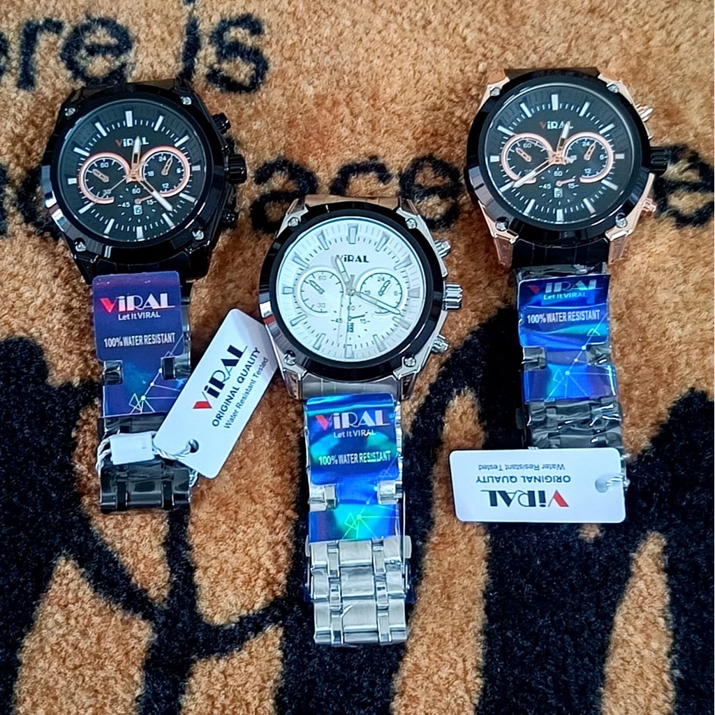 Jam Tangan Rantai Pria ViRAL