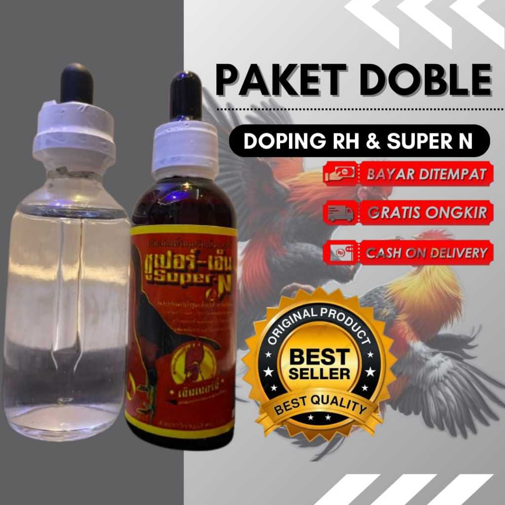 SUPER N Doping Ayam Super N Vitamin Ayam Thailand Asli Menambah Tenaga Power Stamina dan Doping Raci