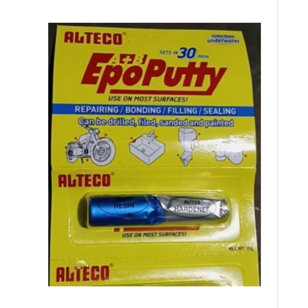 Lem Porting 15gram Eppoputty Alteco Lem Porting