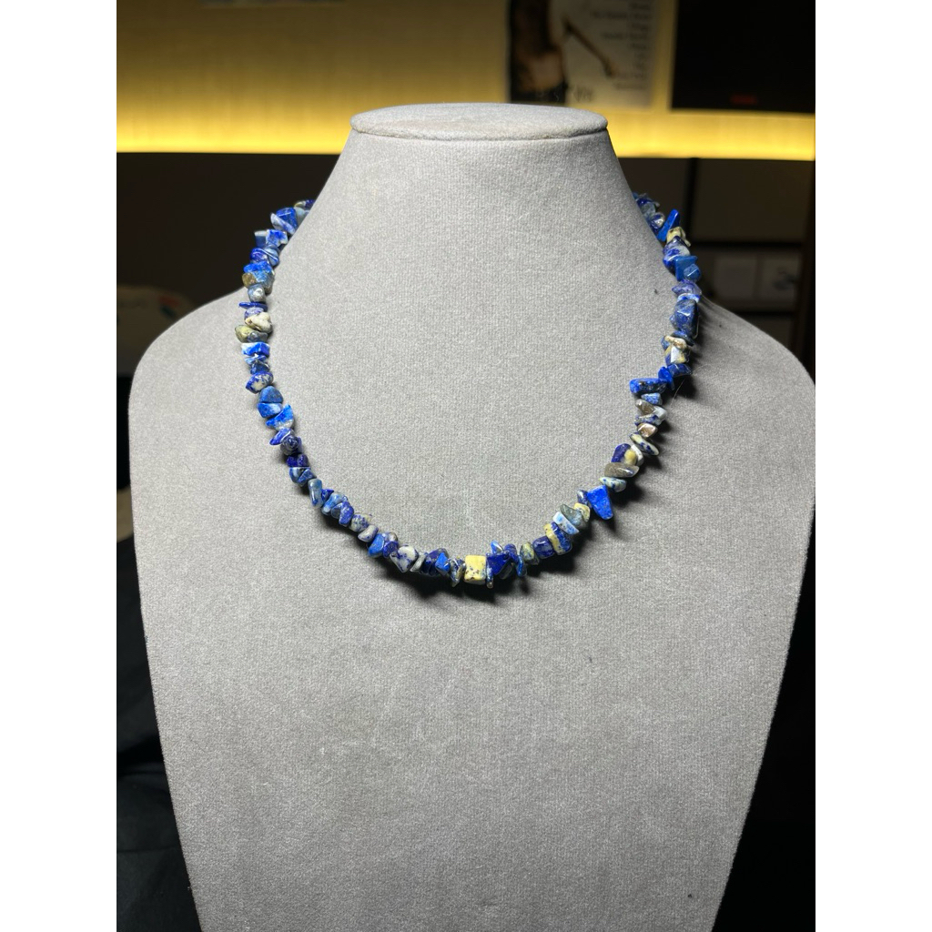 Sodalite crystal necklace choker