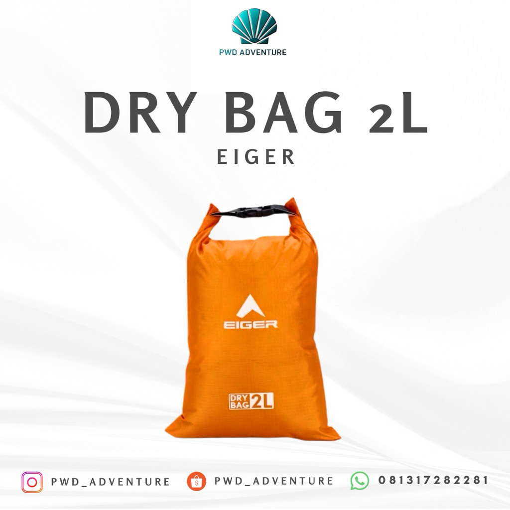 EIGER DRY BAG 2L (FLAT)