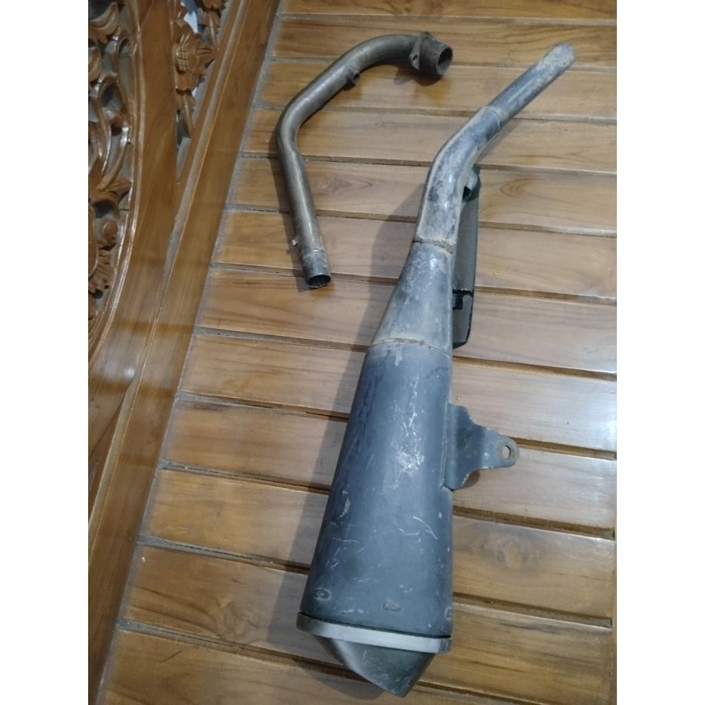 knalpot suzuki GSX 150 Original copotan