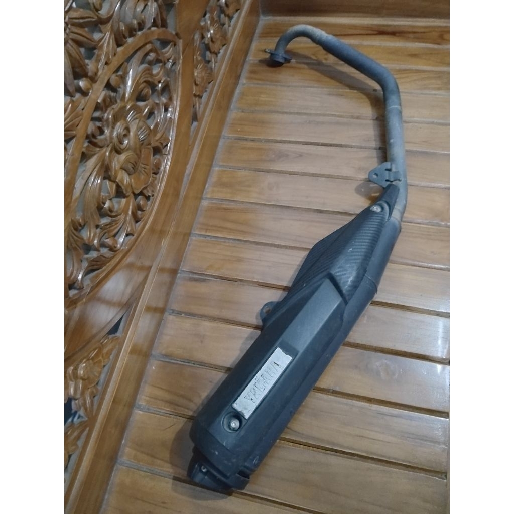 knalpot yamaha r15 v2 original copotan