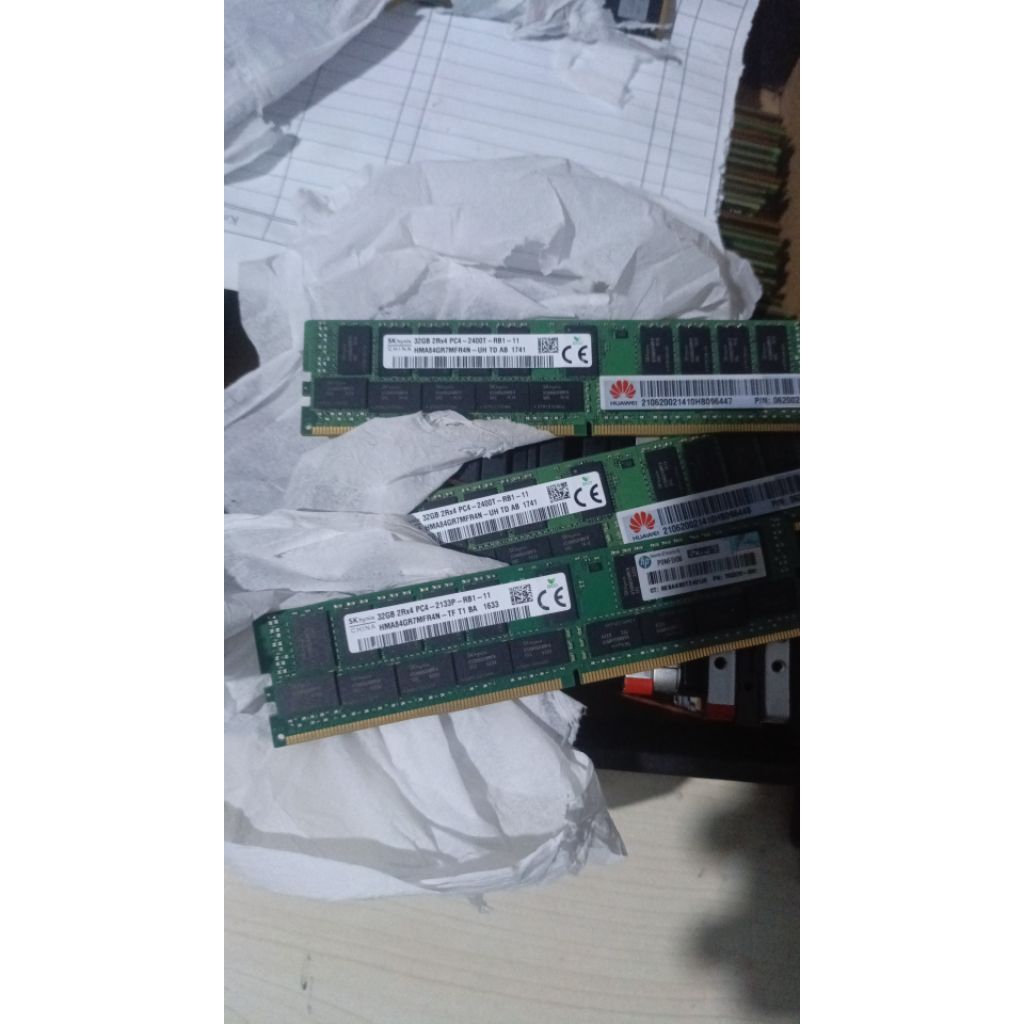 RAM SEVER 32 GB DDR 4 MATI/RUSAK