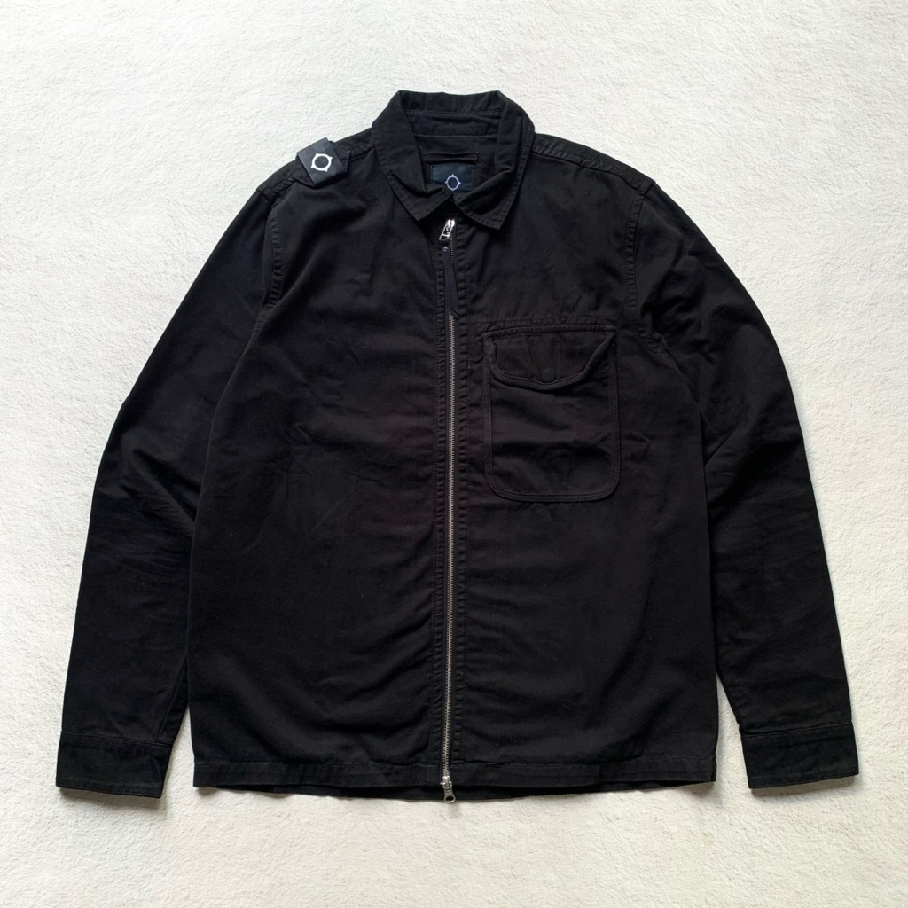 Ma. Strum GD Zip Front Overshirt