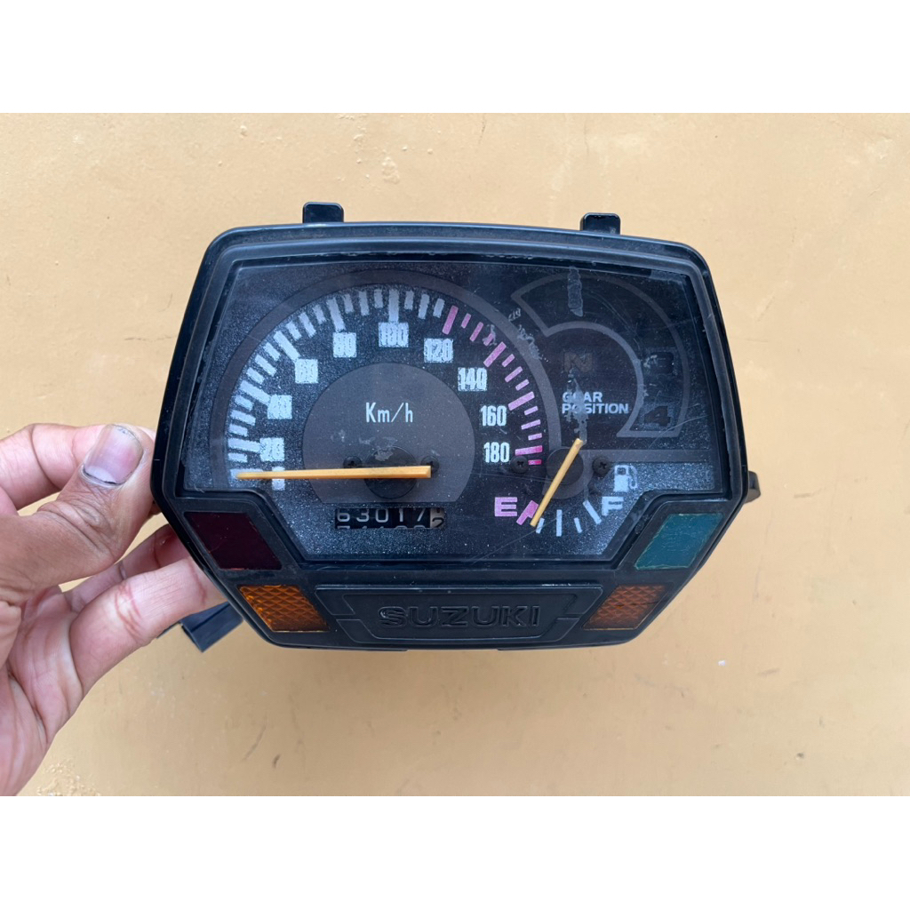 speedometer spidometer kilometer suzuki shogun kebo 110 tornado original