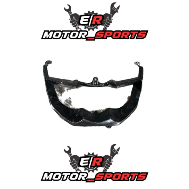 Cover frame alis kumis headlamp lampu depan Yamaha NMax nmax old original