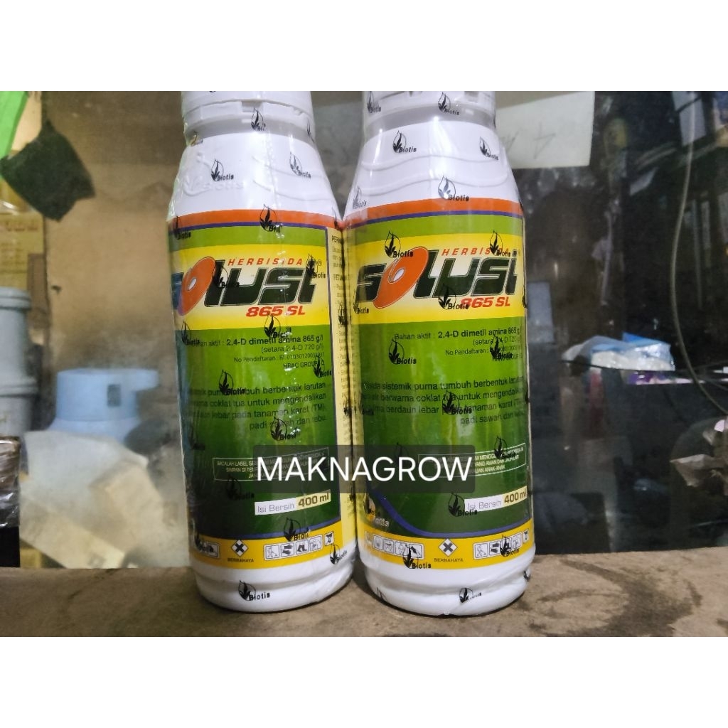 Herbisida SOLUSI 865 SL Racun rumput 400 ml