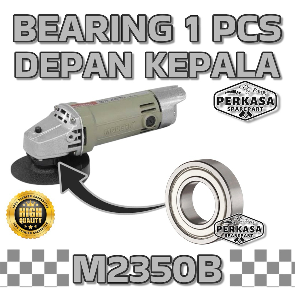 Bearing Depan Kepala Gerinda Modern M2350B Laher Laker Lahar Depan Spindle Kepala Mesin Gerinda Mode