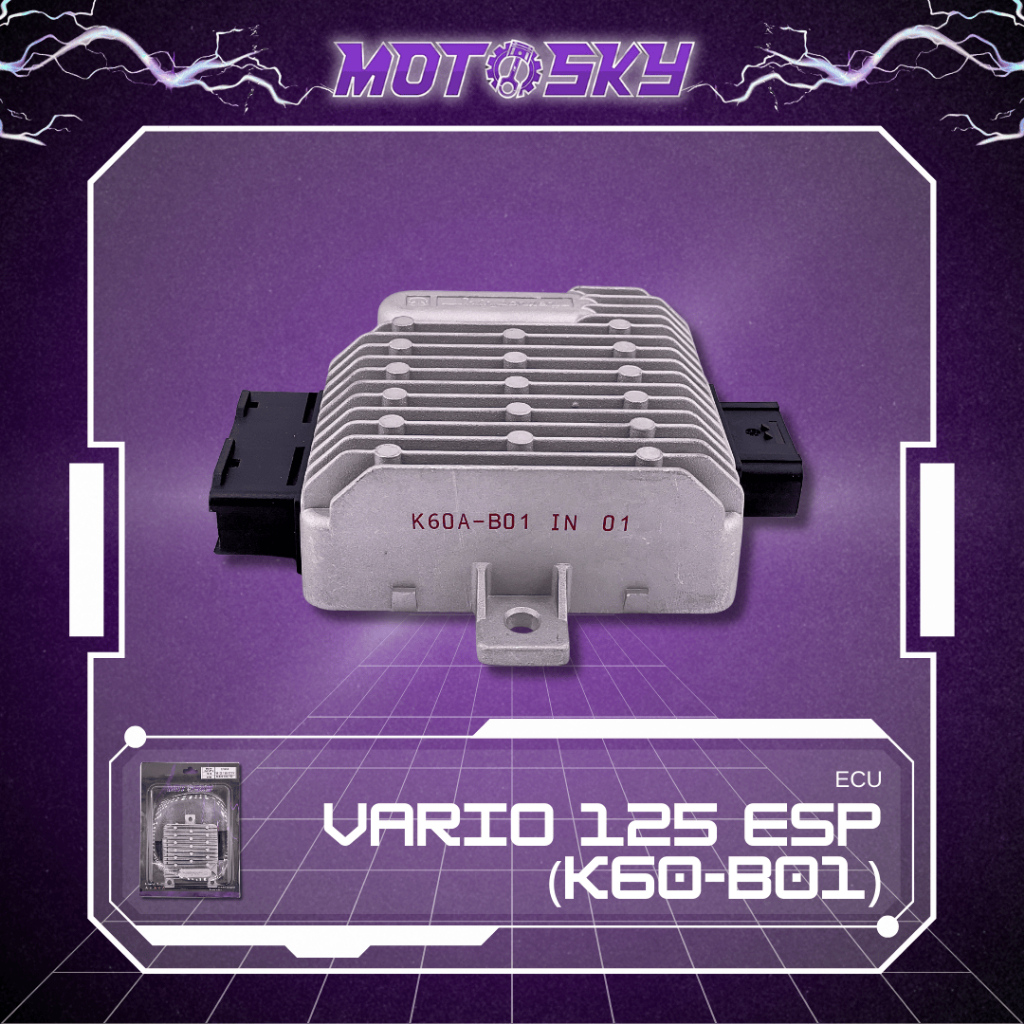 ECU VARIO 125 ESP 2015-2018 K60-B01 MOTOSKY – ECU ENGINE CONTROL UNIT  VARIO 125 FI LED 2015 - 2018 