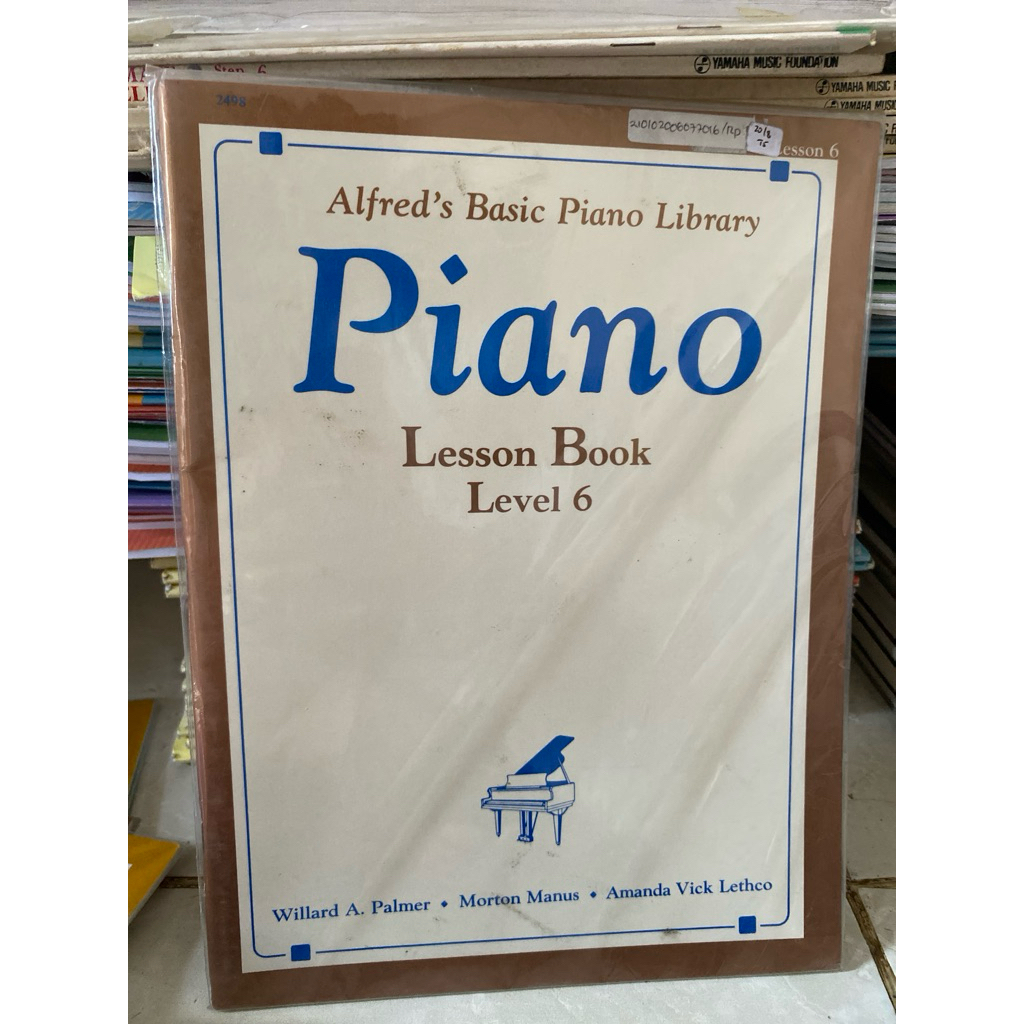 PIANO LESSON BOOK LEVEL 6