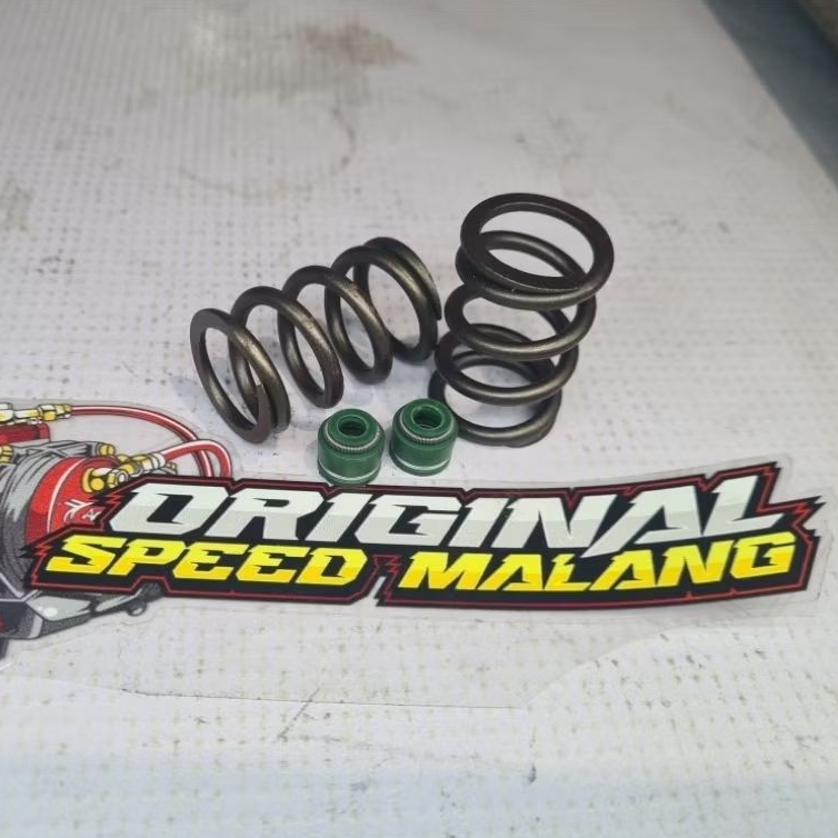 Per Klep Swedia Racing + Seal Klep | Per Katup Keras Mio Vega Fino Beat Supra X 125 | Per Klep Balap