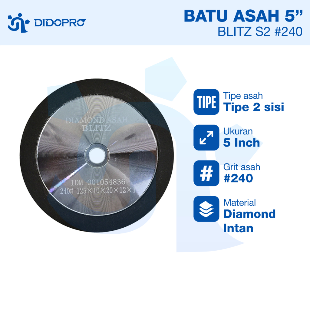 DIAMOND ASAH / DIAMOND GRINDING / GRINDING WHEEL 5" BLITZ