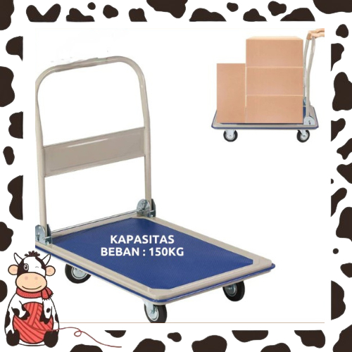 Troli 150KG / handtruck / troli / trolley /dorongan lipat barang