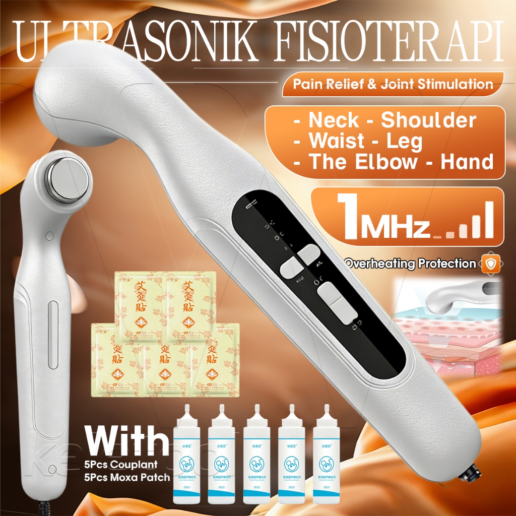 Ultrasound Pain Relief Therapy Terapi Ultrasonic 1MHz Fisioterapi Alat Terapi Fisik Ultrasonik Rumah