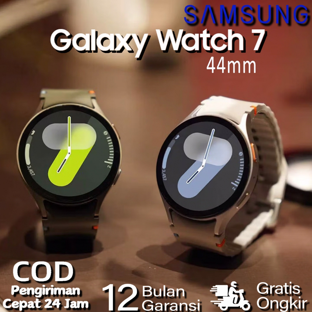 SAMSUNG GALAXY TCH 7 44mm Smarttch nita Jam Tangan Smarttch Pria IOS & Android teroof Bluetooth