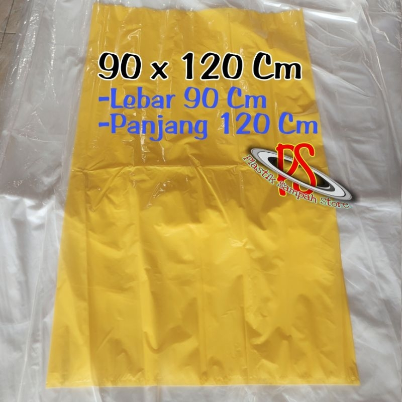 Kantong Plastik Sampah Medis 90 x 120 Cm , Kantong Plastik Sampah 90 x 120 Cm , Kantong Sampah Medis
