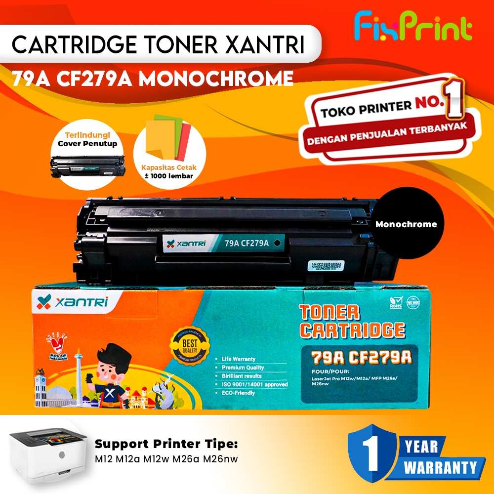 Cartridge Toner Compatible XP CF279A 79A Xantri 79A CF279A