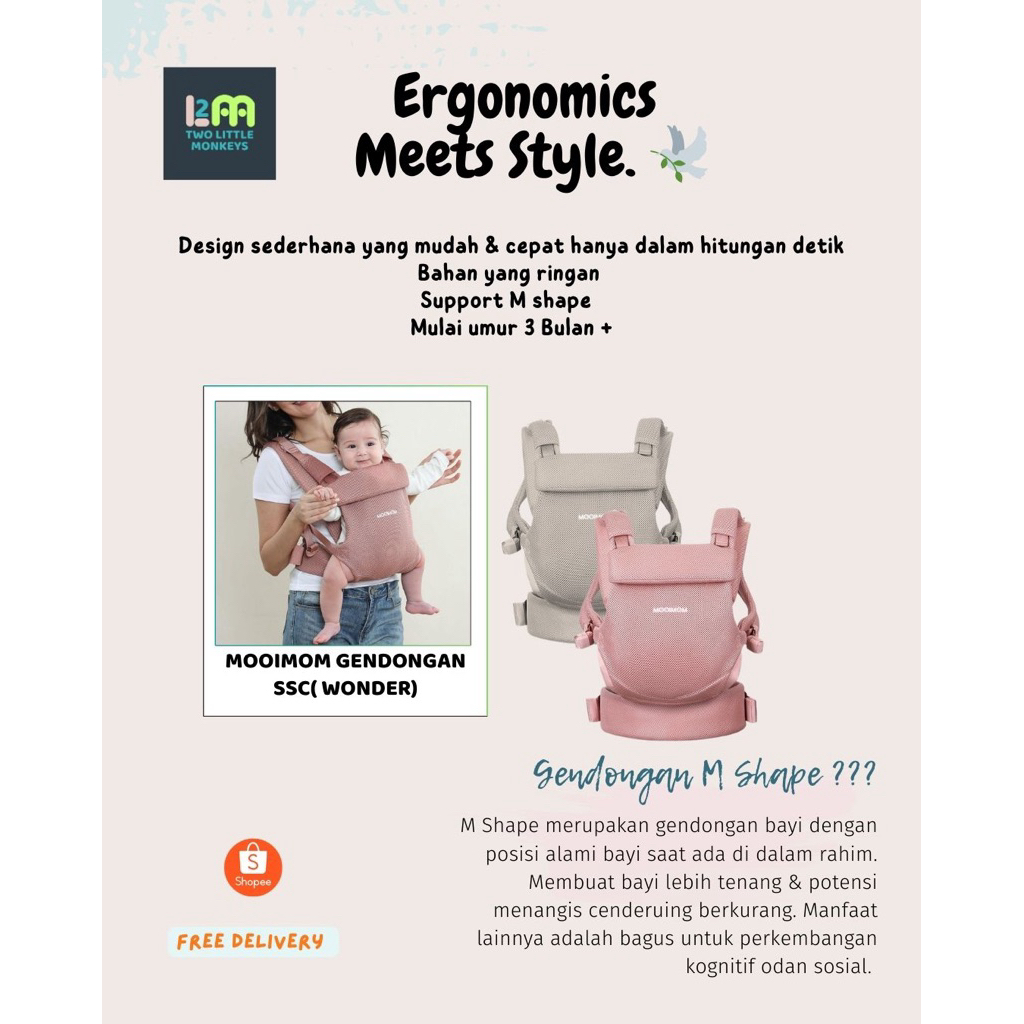 [SEWA] Mooimom SSC Wonder Carrier Jogja