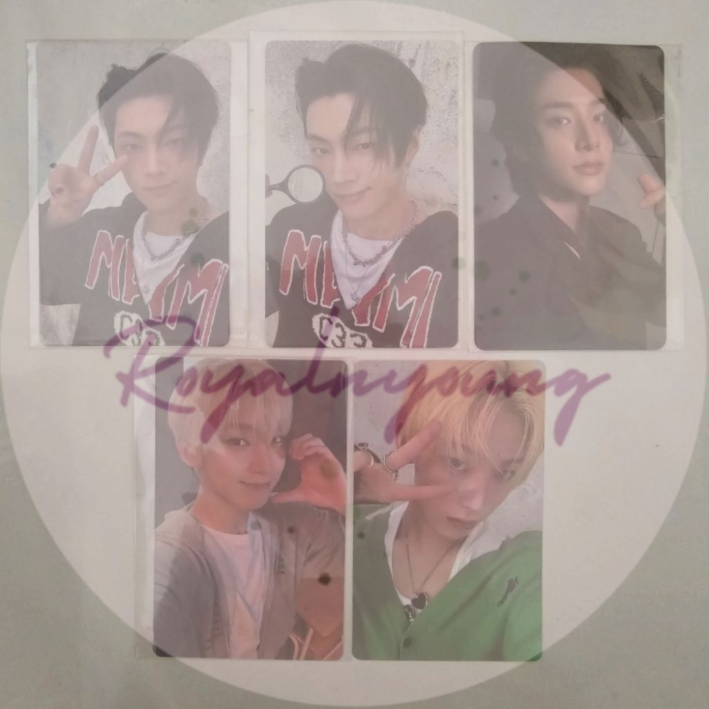 Photocard PC Pre Order Benefit POB ENHYPEN ROMANCE : UNTOLD × Weverse / Lucky Draw LD WV / Comeback 