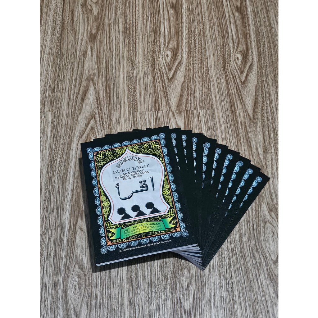 Iqro Besar Bendel 1-6 Kertas CD Grosir