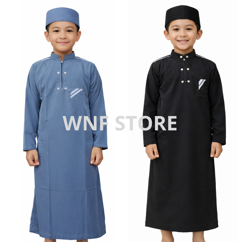 GAMIS ANAK LAKI LAKI | gamis anak cowok  | jubah gamis anak murah | Gamis konveksi - WNF STORE