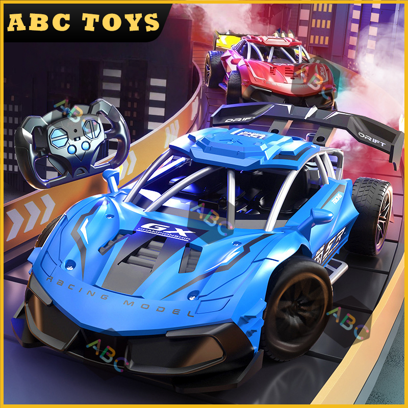 Rc Spray Mobil Remote Control Jarak Jauh 1:18 2.4G Mobil Balap Remote Control Rc Drift