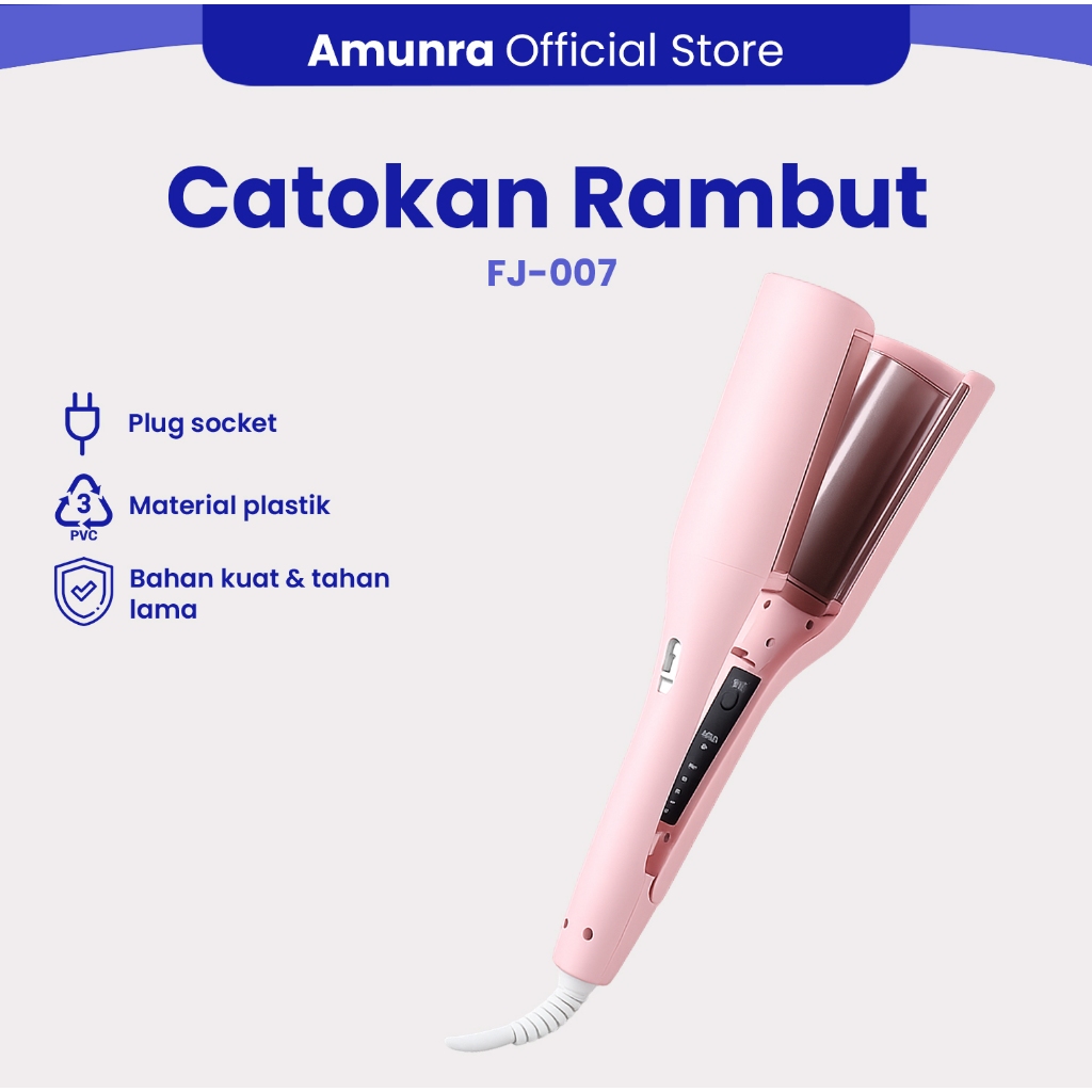 Amunra FJ-007 - Catokan Rambut Catokan Pengeriting Rambut Salon Style