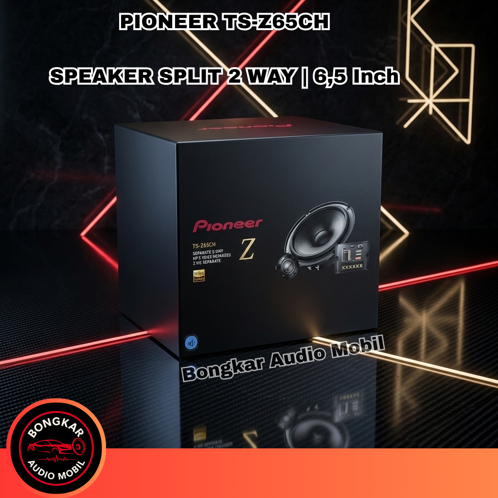 Pioneer TS - Z65CH 16,5cm Hi-Res Speaker / SPEAKER PIONEER TSZ65CH / SPEAKER SPLIT PIONEER / SPLIT S