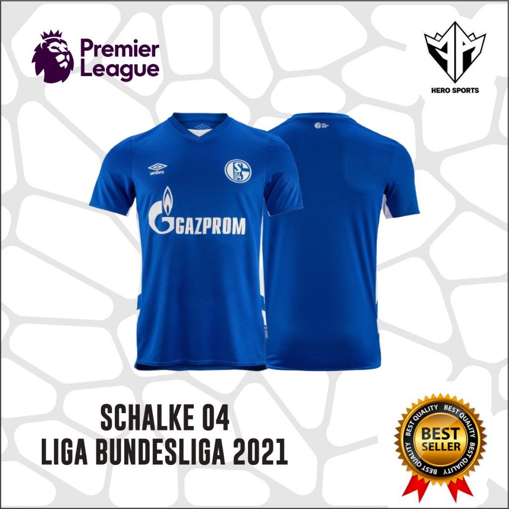 Jersey Schalke 04 Full Printing Free Nickname