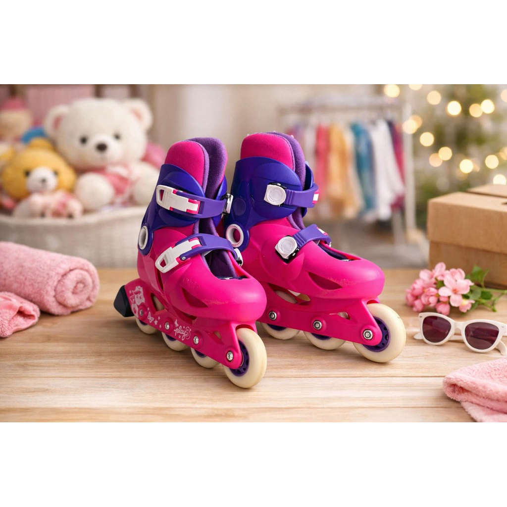 preloved sepatu roda anak, inline skate anak