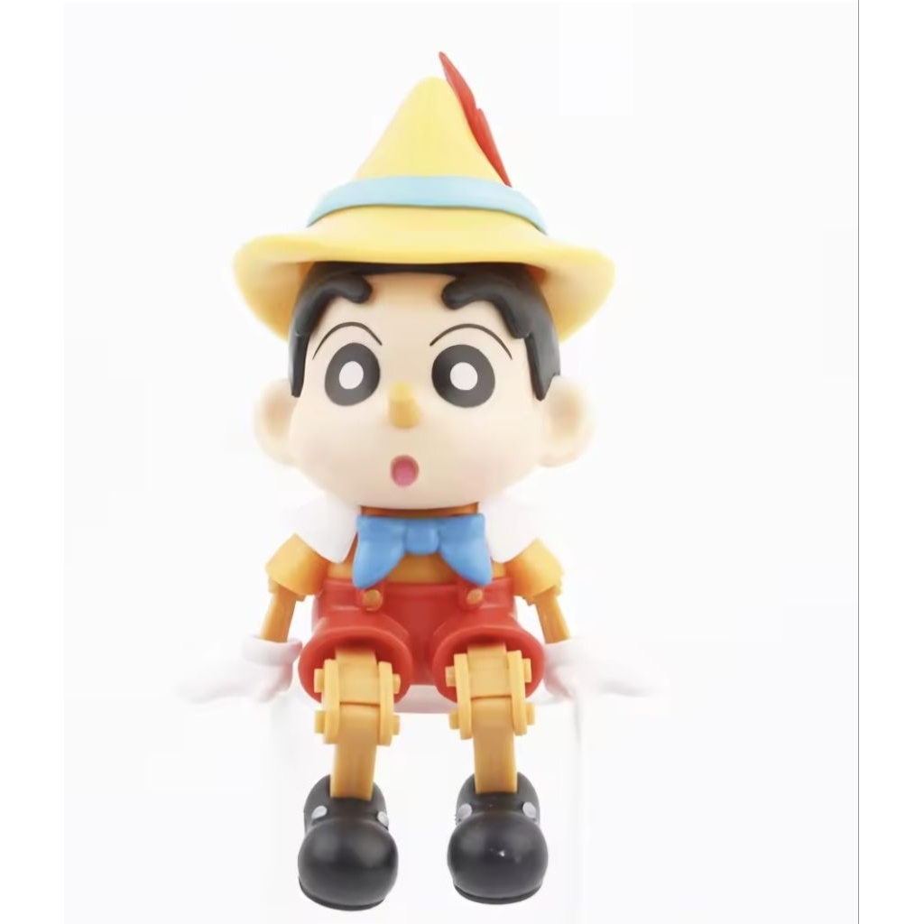 ACTION FIGURE Shinchan Pinokio Miniatur Cake Topper Hiasan Kue Pajangan Meja