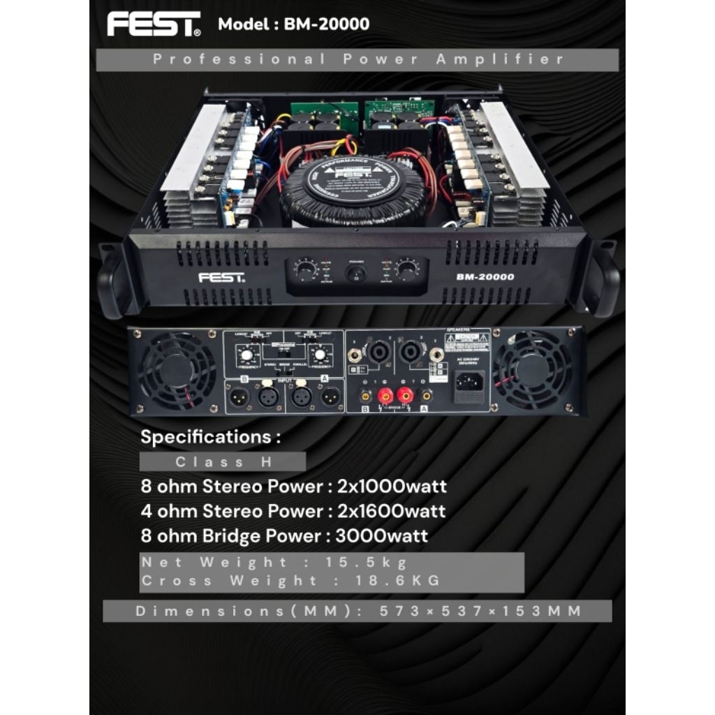 POWER FEST BM 20000/ Power Fest Bm 20000/ power fest bm 20000