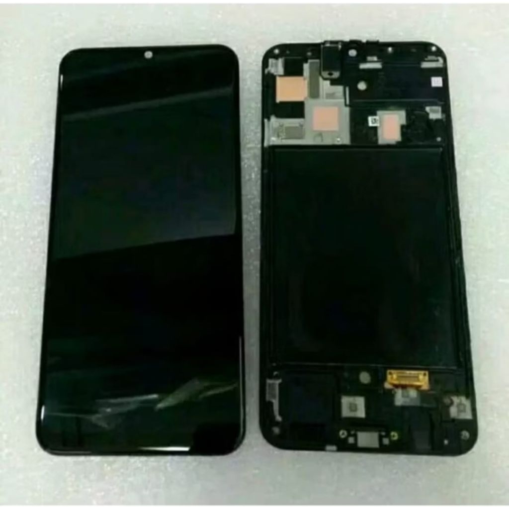 LCD PLUS FRAME SAMSUNG A50 A505 A505F BISA FINGERPRINT ORG