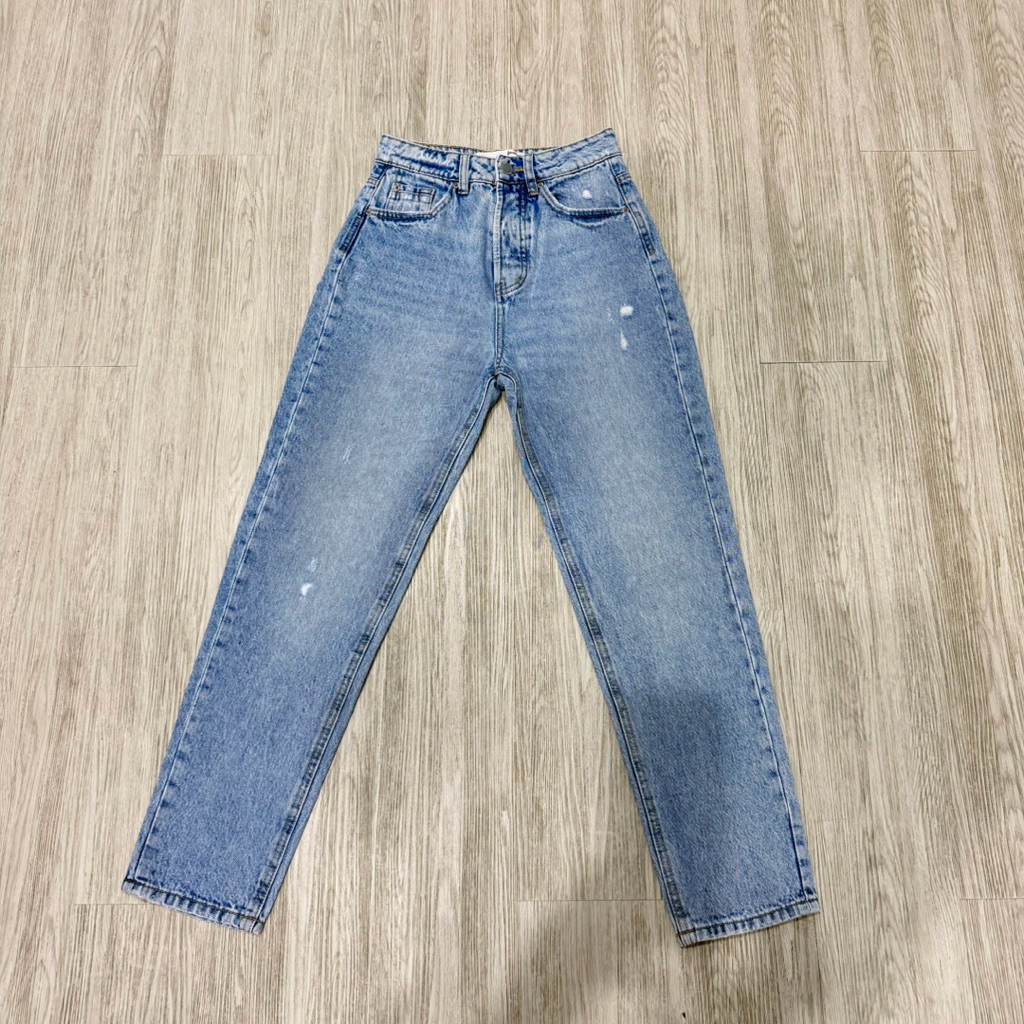 Celana Jeans Mom Stradivarius