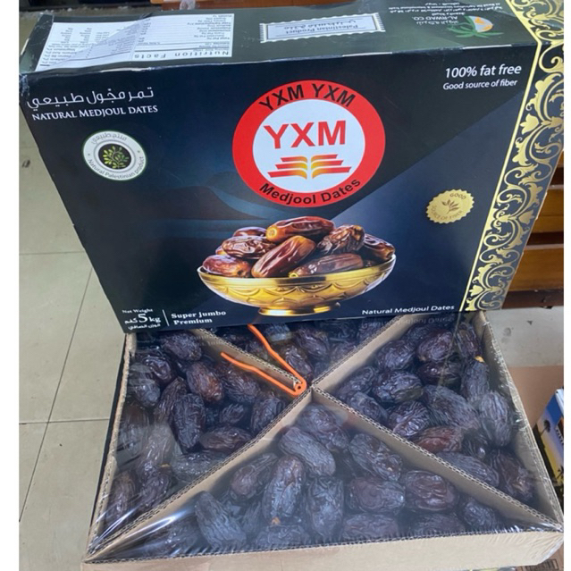 Kurma Medjool Dates Super Jumbo Premium 5 Kg / Kurma Medjool Jumbo / 1 Dus