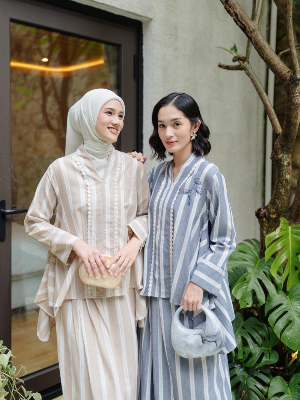 Haidee & Orlin - Amani Set Dandelion | Haidee Orlin X Modestalk Set Baju Kurung Raya Lebaran