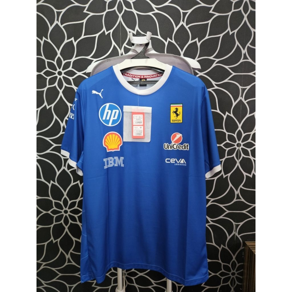 F1 Puma Ferrari Monza 2025 T shirt no Mercedes redbull Mclaren