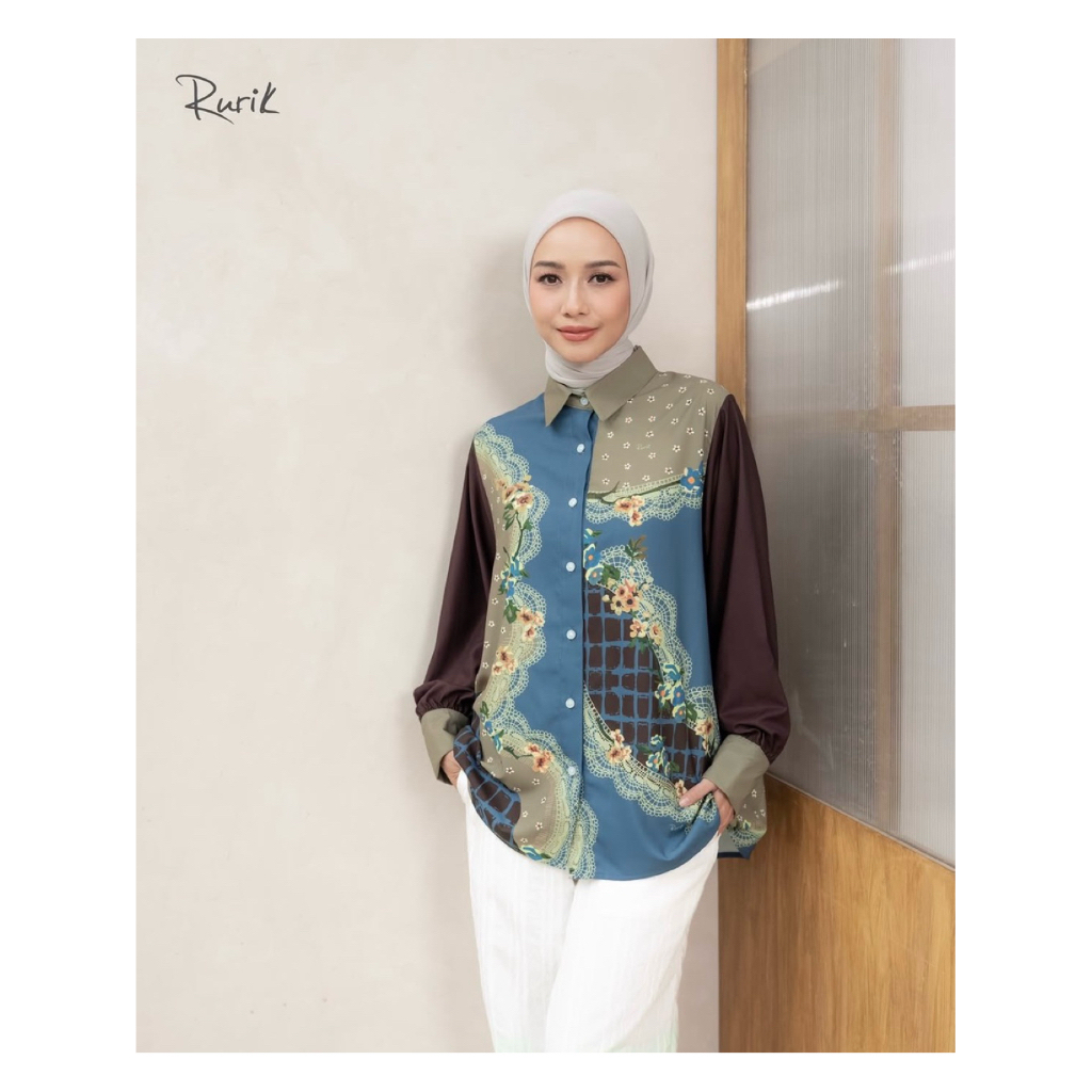 RURIK OFFICIAL - DELARIN SHIRT - ATASAN RURIK TERBARU