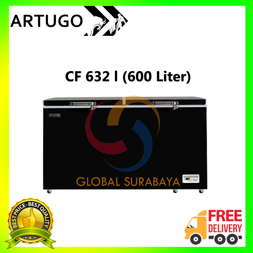 ARTUGO Chest Box Freezer 600 Liter CF-632K  Chest Freezer CF 632 K
