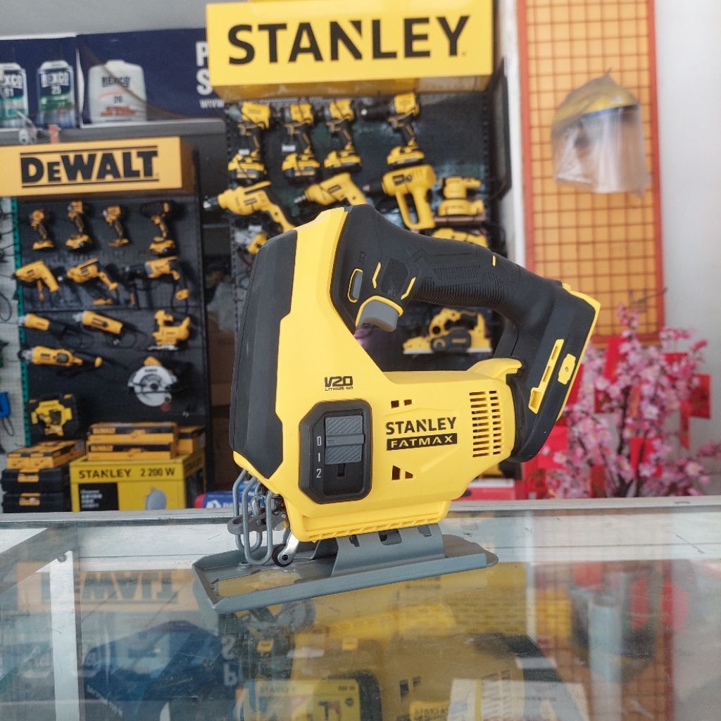 Stanley Cordless Jigsaw 20V SCJ600 Gergaji Kayu Baterai