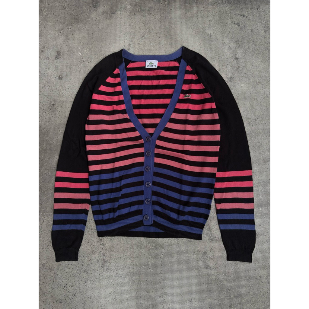 CARDIGAN STRIPE LACOSTE