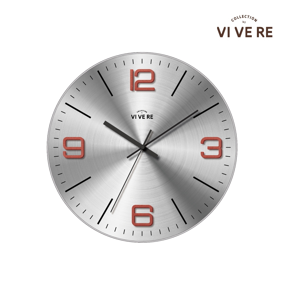VIVERE Jam Dinding Isao Grey