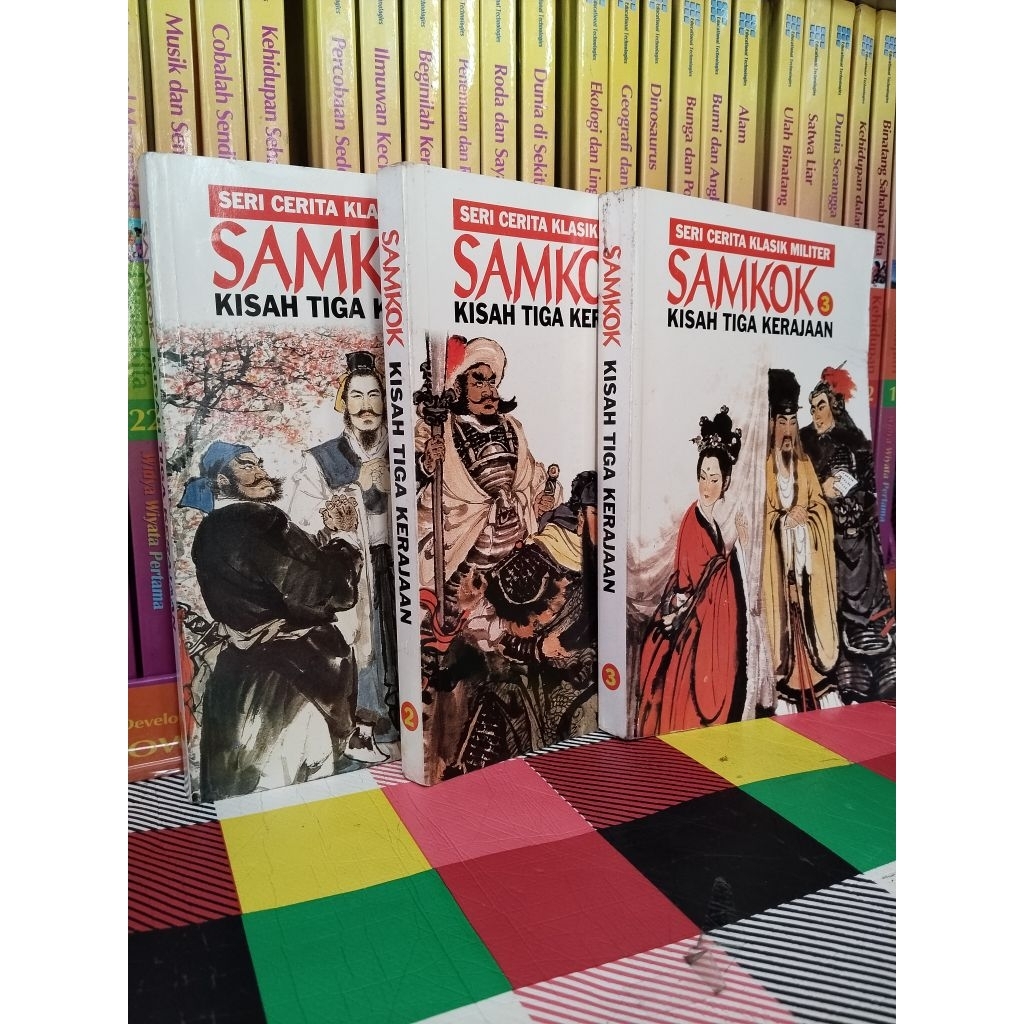 SATU SET SERI CERITA KLASIK MILITER SAMKOK KISAH TIGA KERAJAAN ORIGINAL