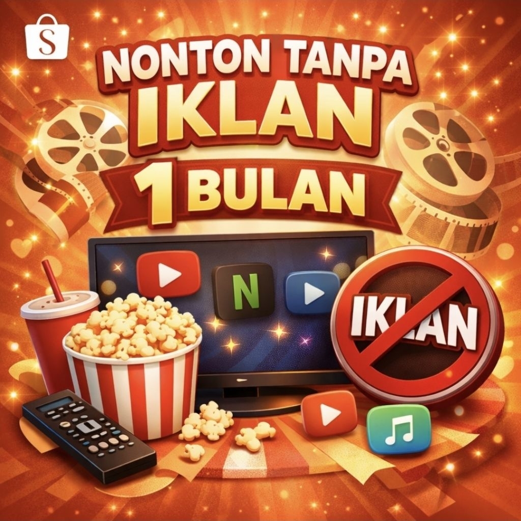 Nonton Tanpa Iklan 1 bulan
