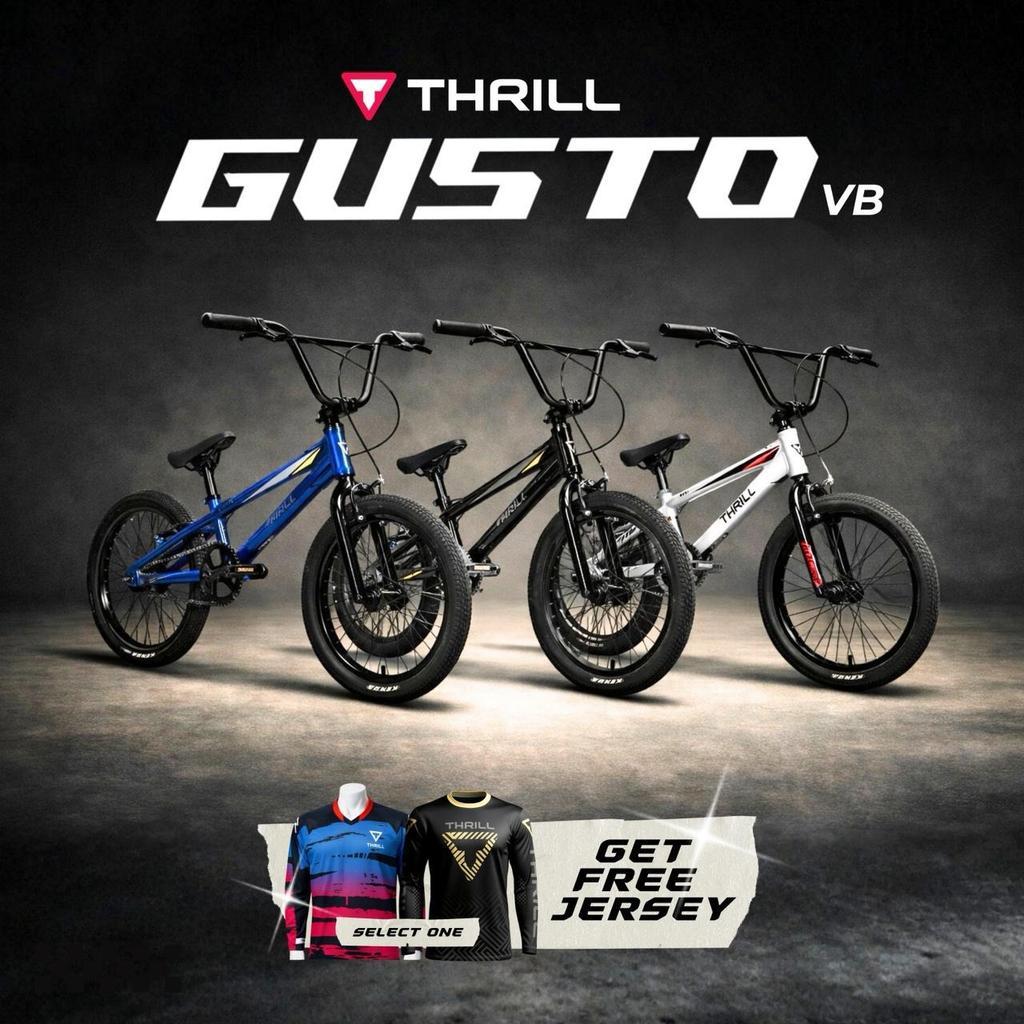 SEPEDA BMX THRILL GUSTO SEPEDA BALAP ANAK REMAJA DEWASA