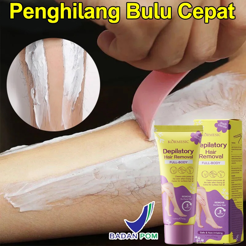 Hair Removal Cream Krim penghilang bulu BPOM Penghilang Bulu Ketiak Perontok bulu permanen Perontok 