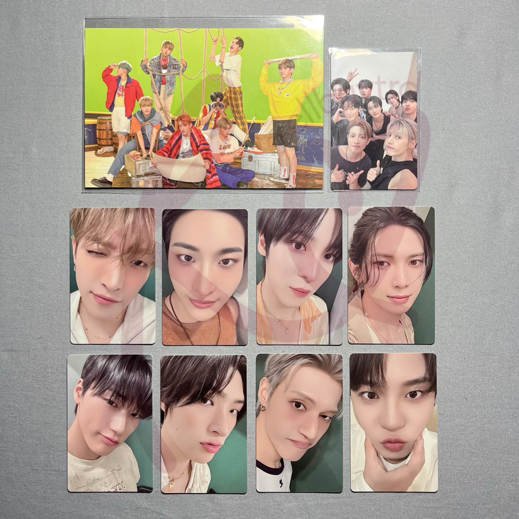 [JNE/SPX] ATEEZ 8room Pop Up Stamp Mission Bingo Benefit Photocard Set - pc hongjoong seonghwa yunho