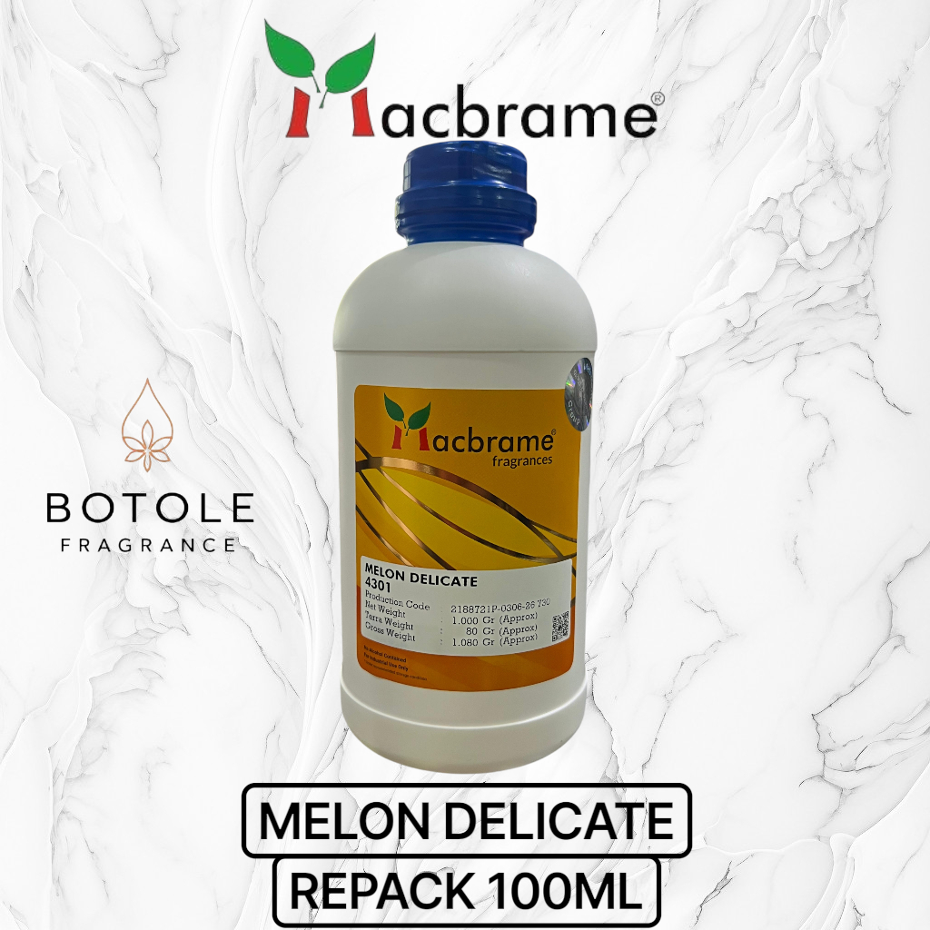 BIBIT PARFUME MELON DELICATE BY MACBRAME REPACK 100ML