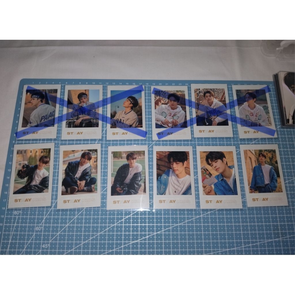 stray kids skz polaroid set unlock: go live in life